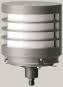 BEGA Pollerleuchtenkopf silber  99778AK4 