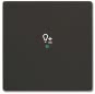BJ Wippe 1f Dimmer schwarz   6234-10-885 