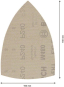 Bosch EXPERT Netzschleifblatt 2608900731 