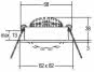 BRUM LED-Einbaus. weiß 7W 2700K 12262073 