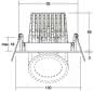 BRUM LED-Einbauleuchte          12401073 