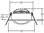 BRUM LED-Einbaustrahler alu d2w 12461253 