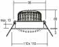 BRUM LED-Einbaustrahler 350mA,  12492073 