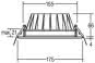 BRUM LED-Einbaustrahler 500mA,  12528073 