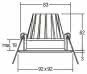 BRUM LED-Einbaustrahler 700mA,  12530073 