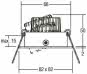 BRUM LED-Einbaustrahler 230V 6W 38148223 