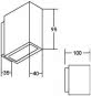 BRUM LED-Wandleuchte 2x3W       10013103 