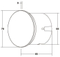 Brumberg LED-Wandeinbauleuchte  10158073 
