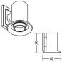 BRUM P&L Wandanbauleuchte       10703173 