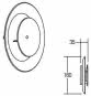 BRUM P&L Wandanbauleuchte BOWL  10707173 