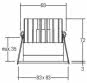 Brumberg LED-Einbauleuchte      12036183 