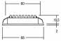 BRUM LED-MM-Einbaustrahler weiß 12090073 