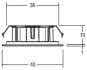 BRUM LED-Einbauleuchte 12V DC   12095263 