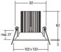 BRUM LED-Einbauleuchte          12408073 