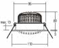 BRUM LED-Einbaustrahler 350mA,  12491073 