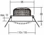 BRUM LED-Einbaustrahler 350mA,  12492073 