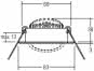 BRUM LED EBS 230V 6W 3000K      38369073 