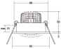 Brumberg LED-Einbaustrahler 230 39141053 