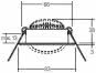 BRUM LED EBS 230V 6W 3000K      39369073 
