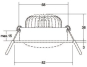 Brumberg LED-Einbaustrahler 230 41479183 