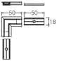 BRUM L-Verbinder 53653 in alu   53061260 