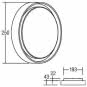 BRUM LED-Wandanbaul. 230V, 14W, 60107183 