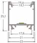 BRUM LED-Alu-Profil, Länge: 100 73603070 