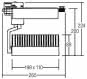 BRUM LED-Wallwasher für 3-      88387183 