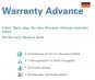 Eaton Warranty Advance Product    WAD003 