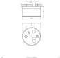 EVN Wand-/ Deckenanbau -         487016N 