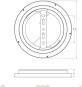 EVN LED Anbauleuchte -rund -   ALR250102 