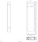 EVN LED Wegeleuchte 650mm,     C65150702 