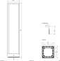 EVN LED Wegeleuchte 65cm     WLQ65151502 