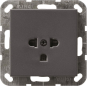 GIRA 011728 Steckdose EURO-US KS 