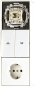 JG LS-design AP-Kappe mit       LS983AWW 