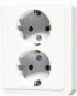 JG ST Schuko 2fach              CD5020WW 