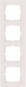 Kopp HK07 PURE Abdeckrahmen 4f 407129005 