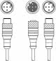 Leuze K-YPB     K-YPB M12A-5m-M12A-S-PUR 