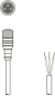 Leuze Anschlussleitung KD U-M8-3A-V1-050 