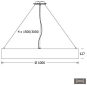 LTS Pendelleuchte  PLL 28.1000.30.1/DALI 