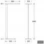 LTS LED-   PIANO-S 080.0540/SENSO SILBER 