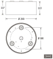 LTS VTFL-A 102.840/DALI ws Vale-  659010 