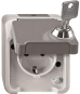 Merten SCHUKO-Steckdose abschl.   238104 