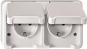 Merten SCHUKO-Doppel-Steckdose    239519 