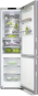 Miele KFN 4898 AD grau Kühlkombi 