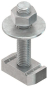 Niedax Hammerkopfschraube   HMZ M12/80 F 