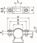OBO ASL 733 20 G Abstandschelle 