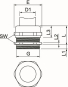 OBO V-TEC VM50 MS Kabelverschraubung M50 