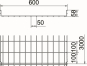 OBO GRM 55 600 G Gitterrinne GRM 