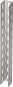 OBO US 5 50 A4 U-Stiel 3-seitig gelocht 